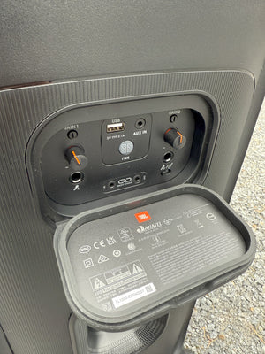 JBL partybox 710 säätönapit